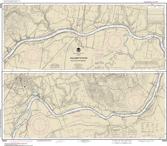 Willamette River - Walnut Eddy to Newburg (18529) by NOAA