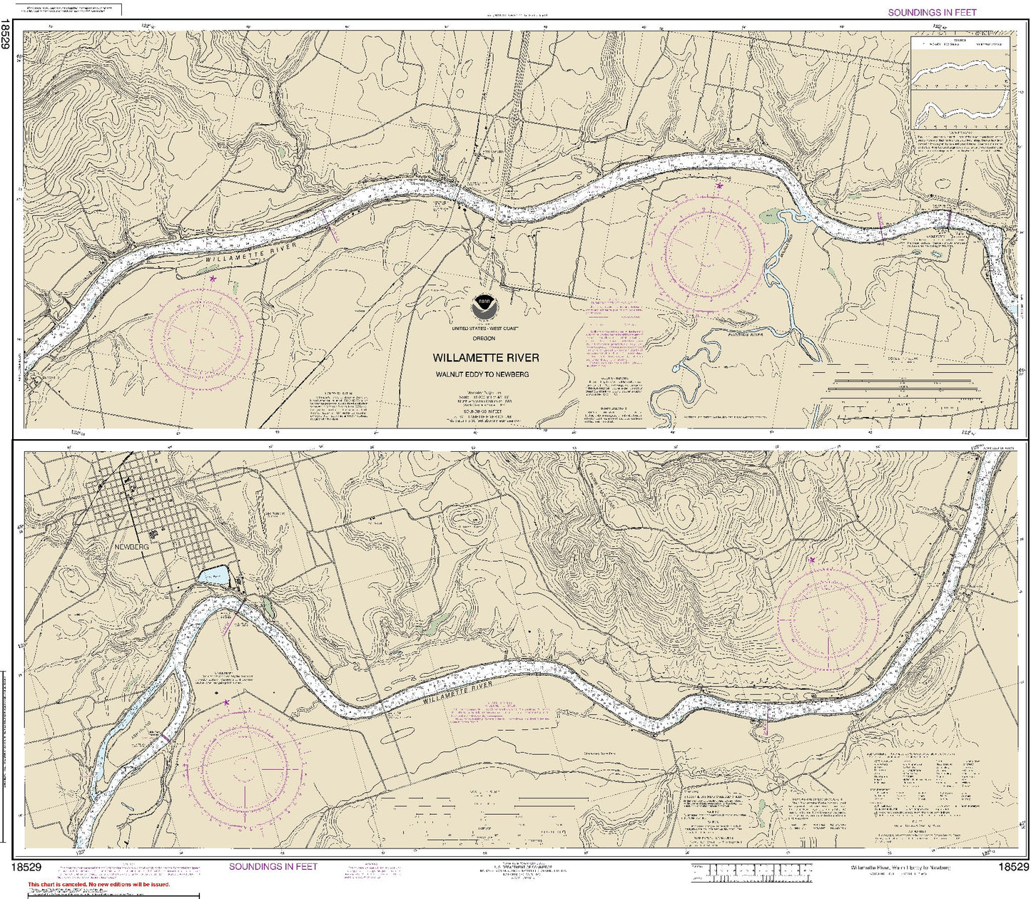 Willamette River - Walnut Eddy to Newburg (18529) by NOAA