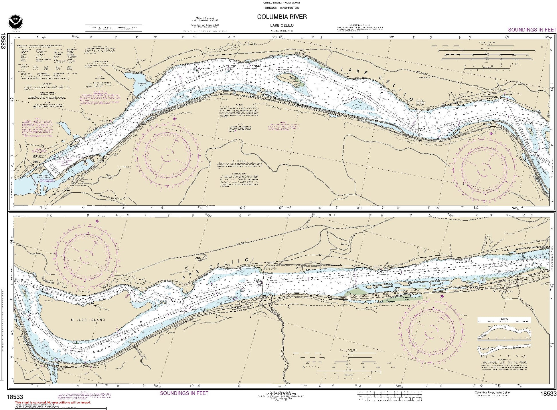Columbia River - Lake Celilo (18533) by NOAA