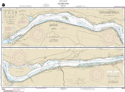 Columbia River - Lake Celilo (18533) by NOAA