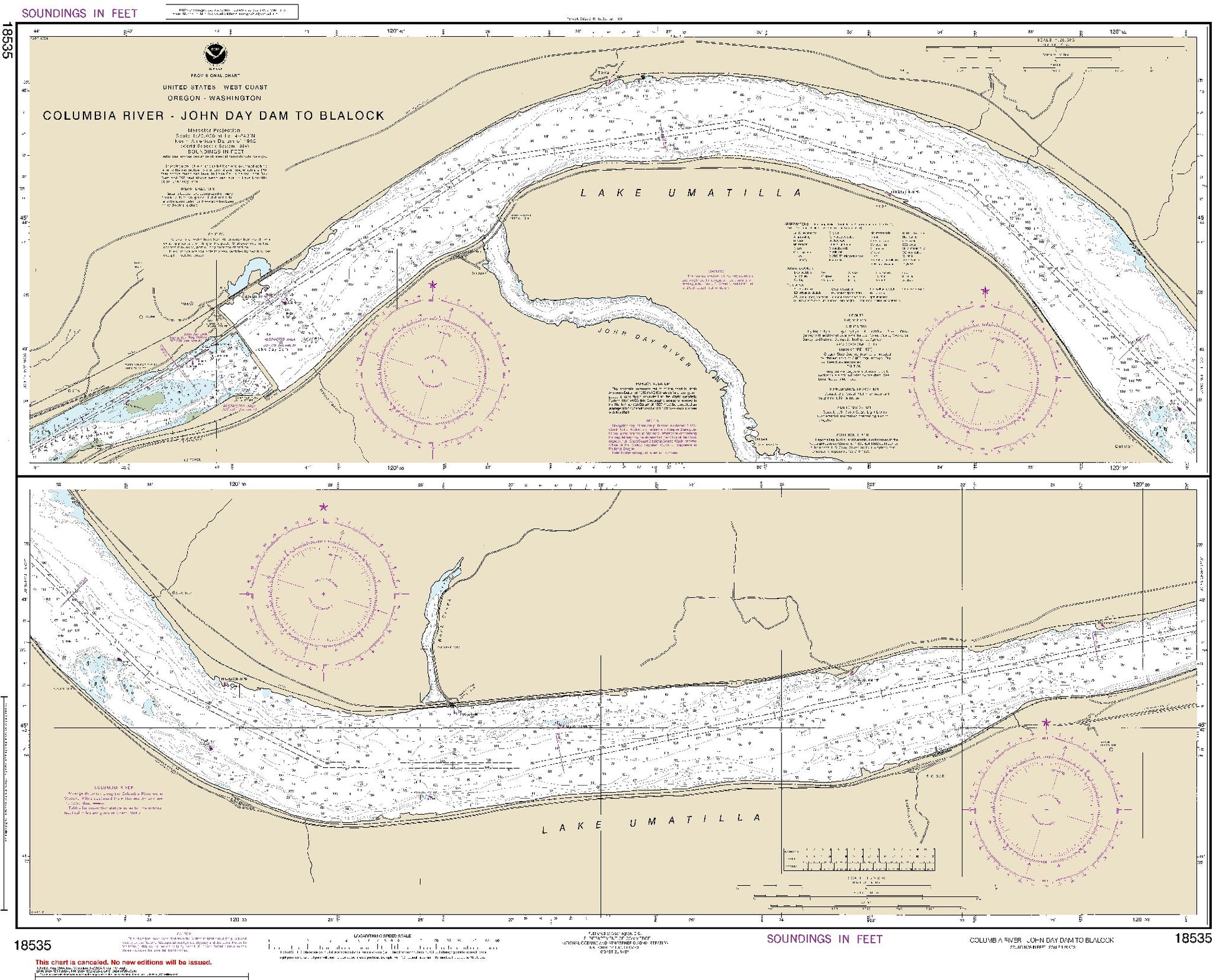 Columbia River - John Day Dam to Blalock (18535) by NOAA