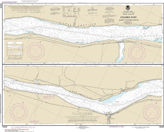 Columbia River - Sundale to Heppner Junction (18536) by NOAA
