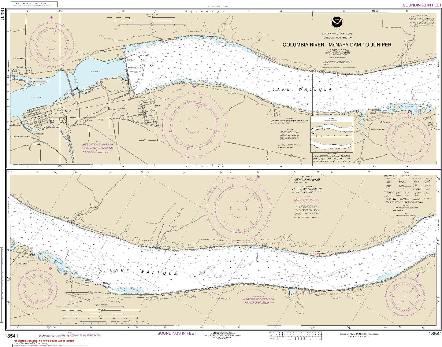 Columbia River - Mcnary Dam to Juniper (18541) by NOAA