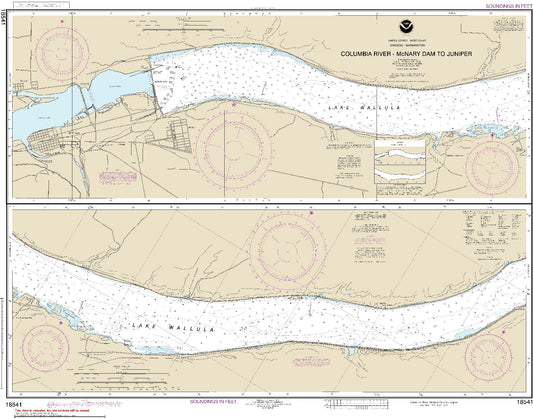 Columbia River - Mcnary Dam to Juniper (18541) by NOAA