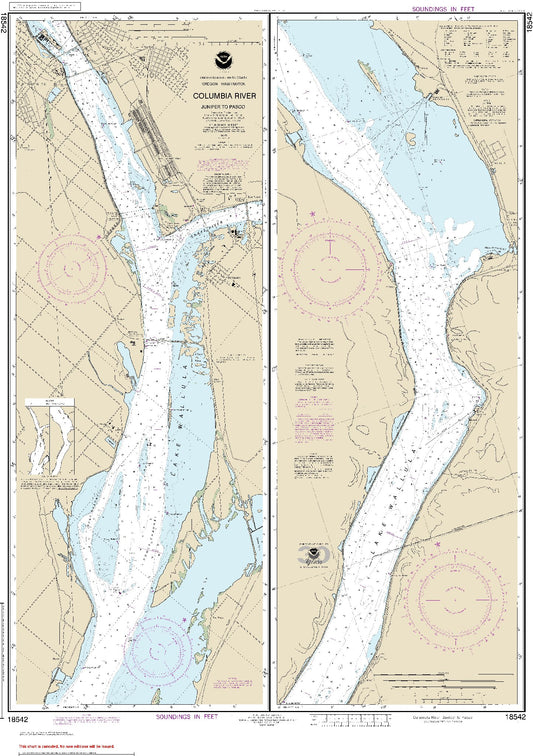 Columbia River - Juniper to Pasco (18542) by NOAA
