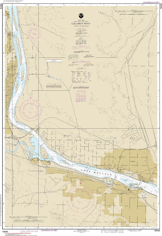 Columbia River - Pasco to Richland (18543) by NOAA