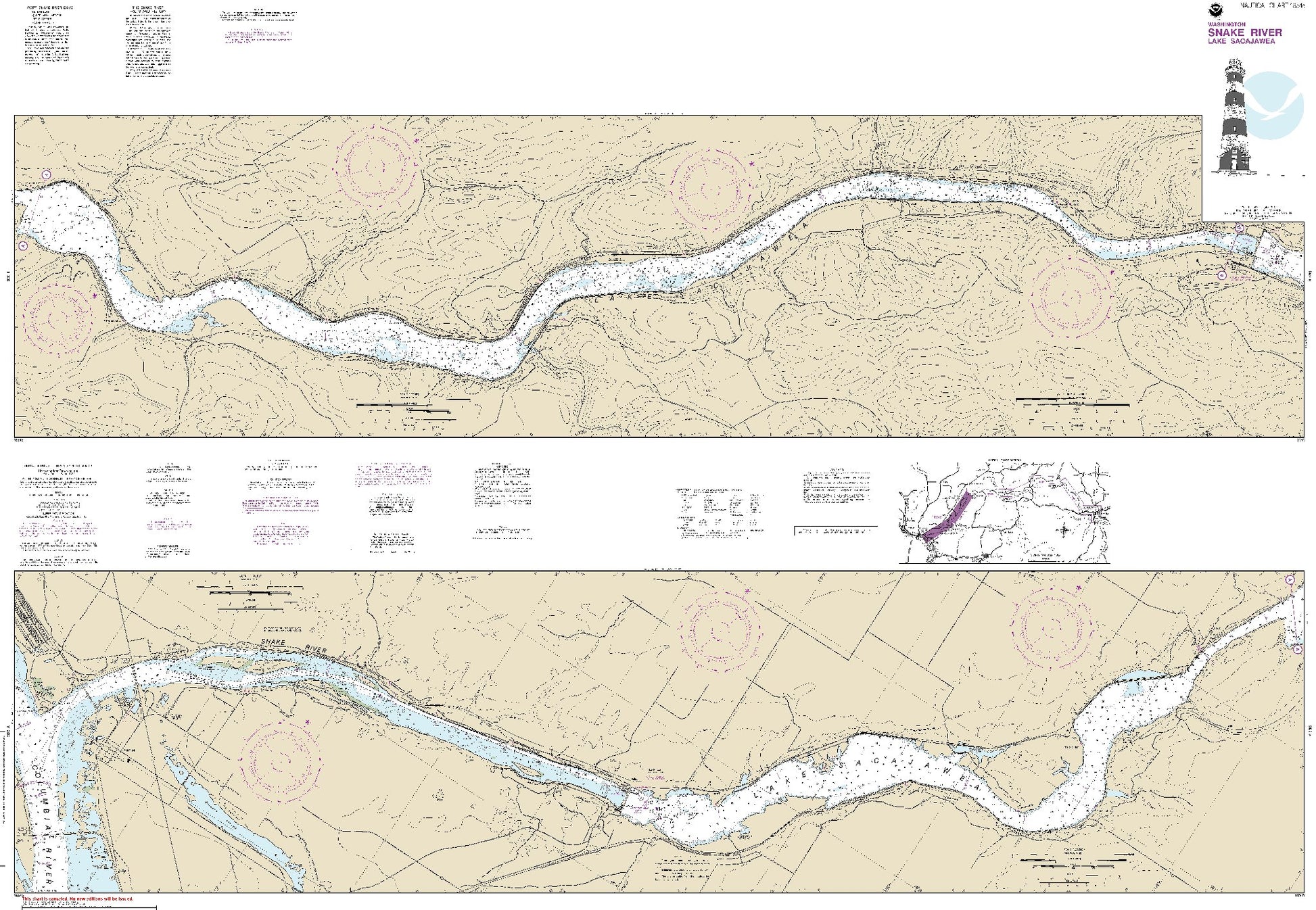 Lake Sacajawea (18545) by NOAA