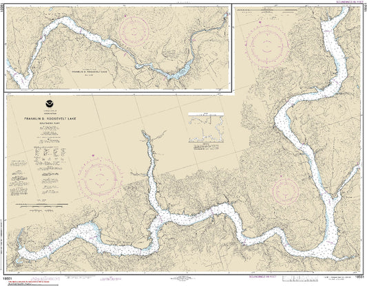 Franklin D. Roosevelt Lake - Southern Part (18551) by NOAA