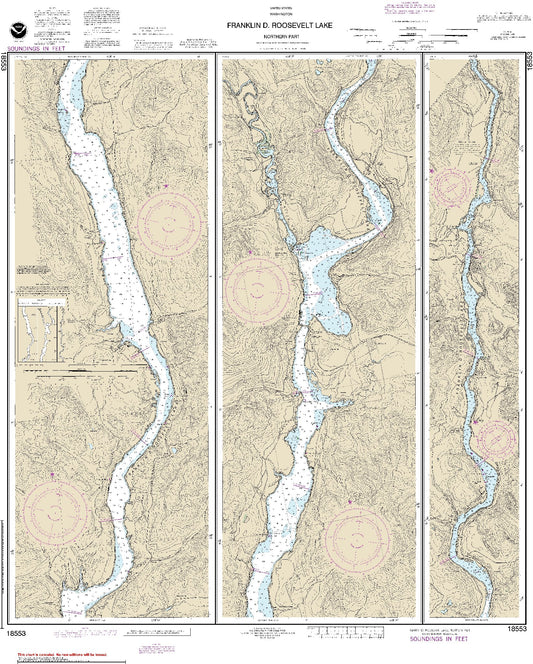 Franklin D. Roosevelt Lake - Northern Part (18553) by NOAA