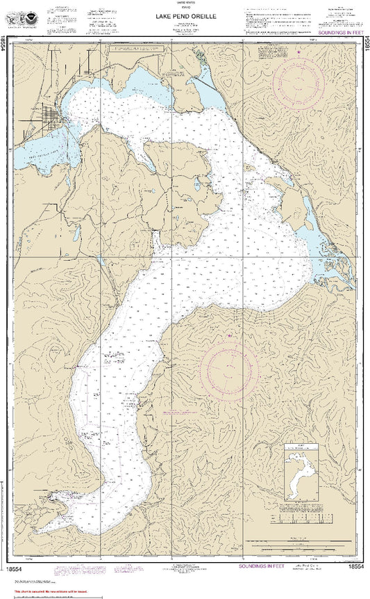 Lake Pend Oreille (18554) by NOAA