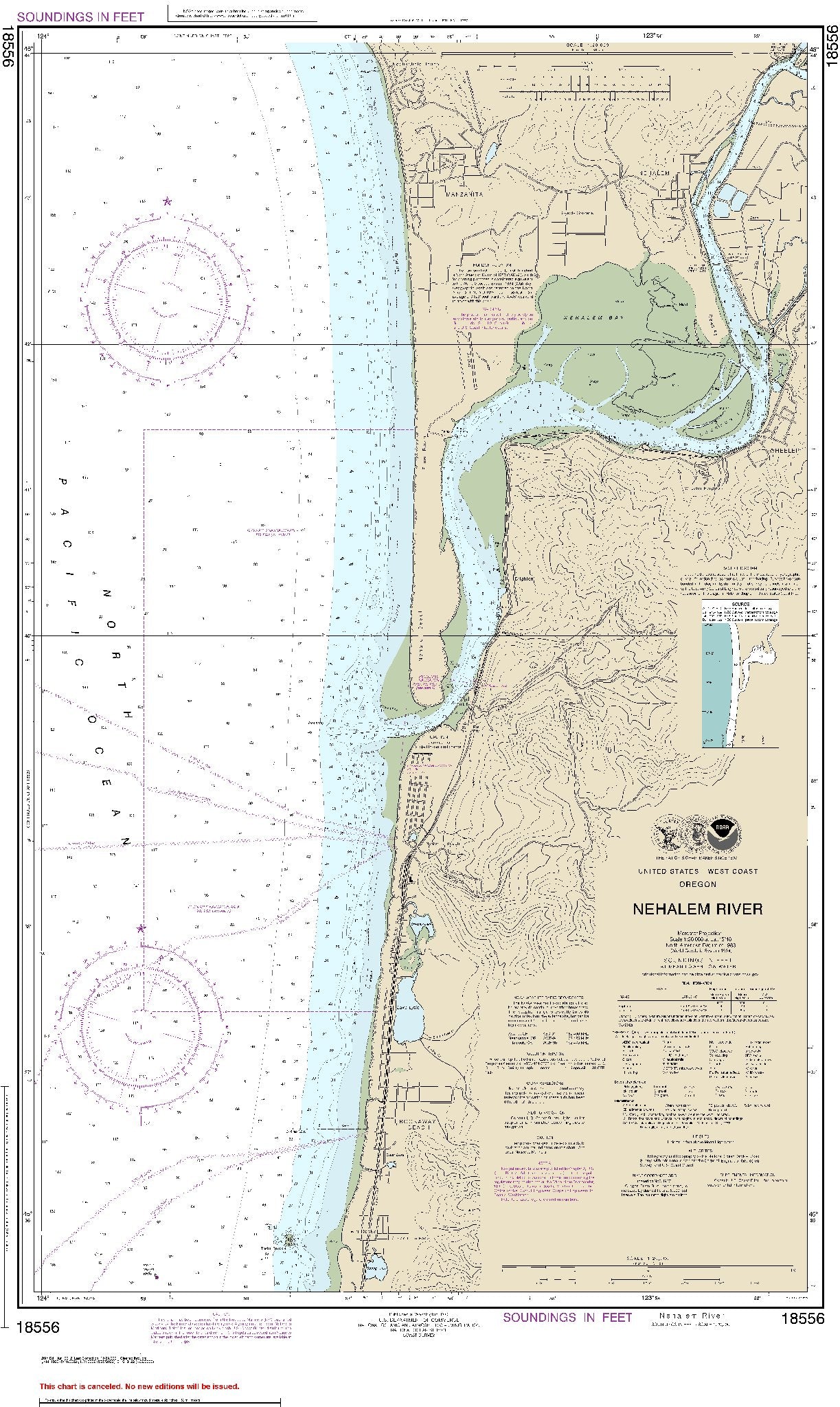 Nehalem River (18556) by NOAA