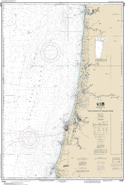 Cape Blanco to Yaquina Head (18580) by NOAA