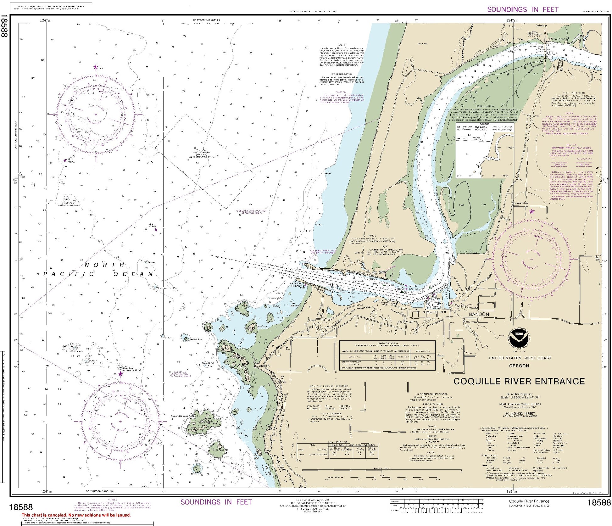 Coquille River Entrance (18588) by NOAA