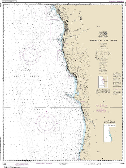 Trinidad Head to Cape Blanco (18600) by NOAA