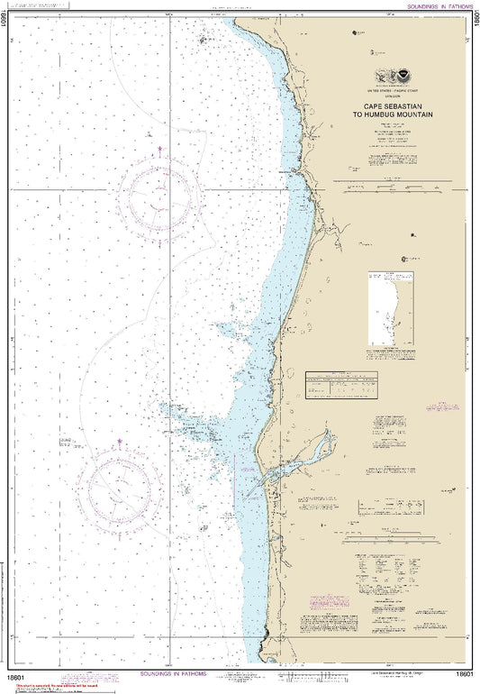 Cape Sebastian to Humbug Mountain, Oregon (18601) by NOAA