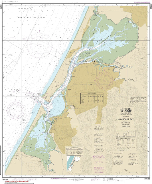Humboldt Bay (18622) by NOAA