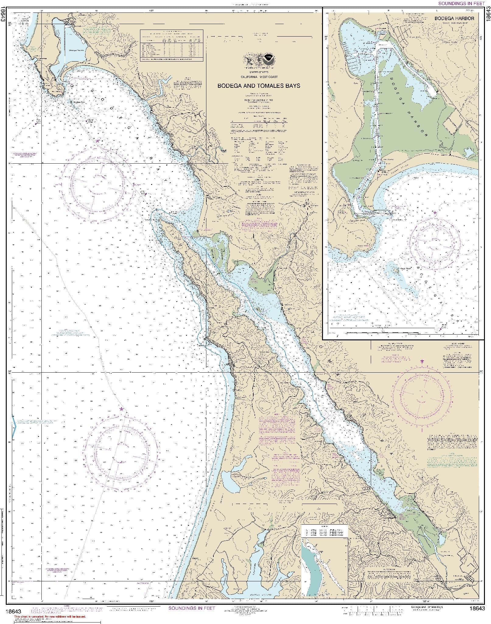 Bodega and Tomales Bays (18643) by NOAA