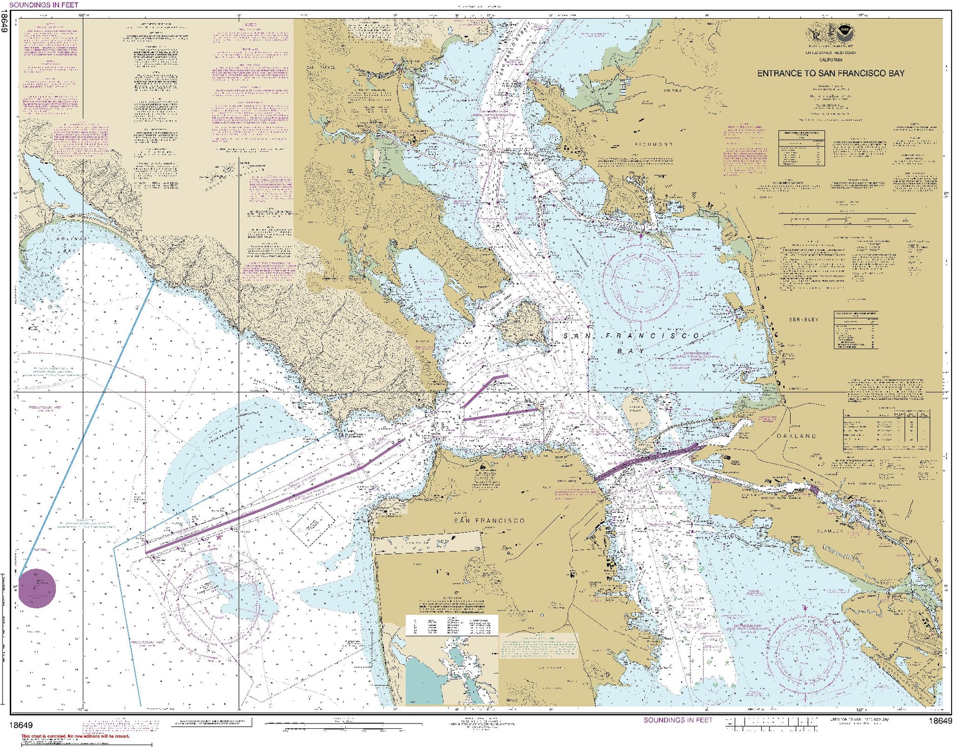 Entrance to San Francisco Bay (18649) by NOAA