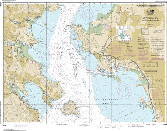 Angel Island to Point San Pedro (18653) by NOAA