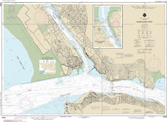 Mare Island Strait with Extension (18655) by NOAA