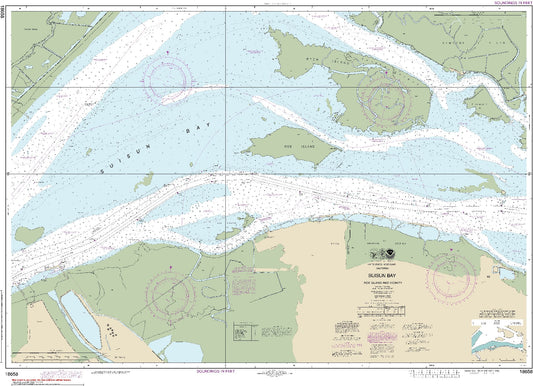 Suisun Bay - Roe Island and Vicinity (18658) by NOAA