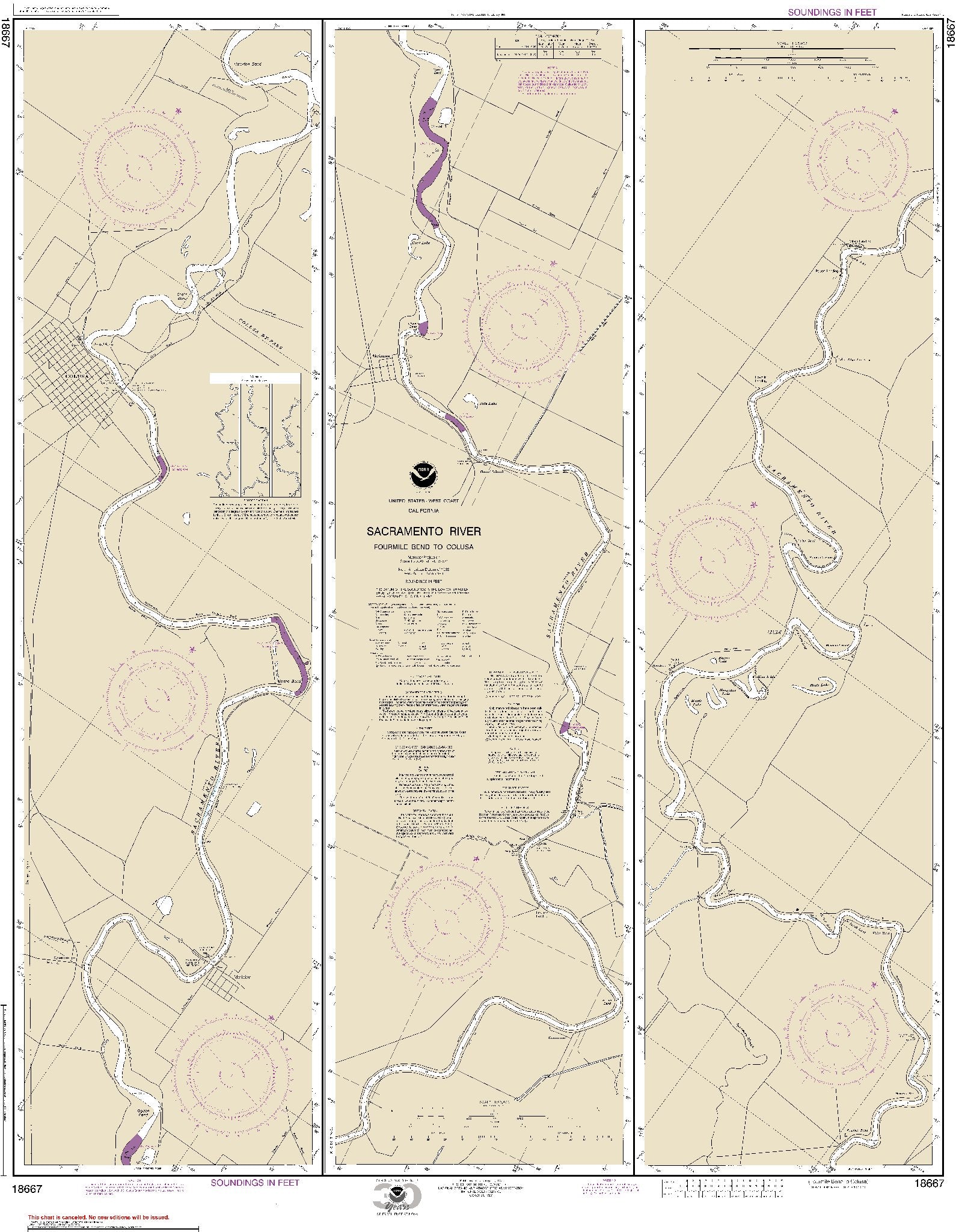 Fourmile Bend to Colusa (18667) by NOAA