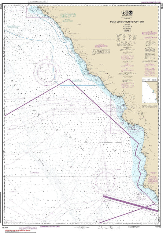 Point Conception to Point Sur (18700) by NOAA