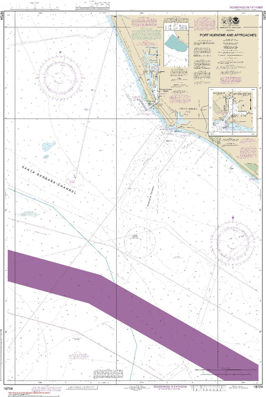 Port Hueneme and Approaches (18724) by NOAA