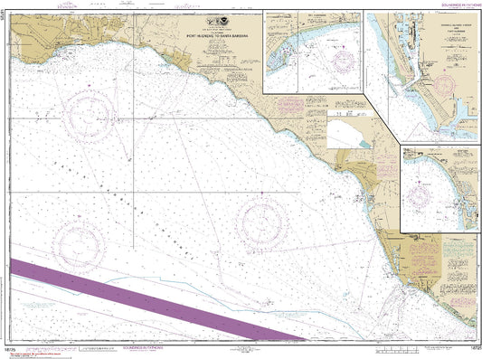 Port Hueneme to Santa Barbara (18725) by NOAA