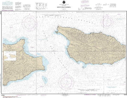 Santa Cruz Channel (18728) by NOAA