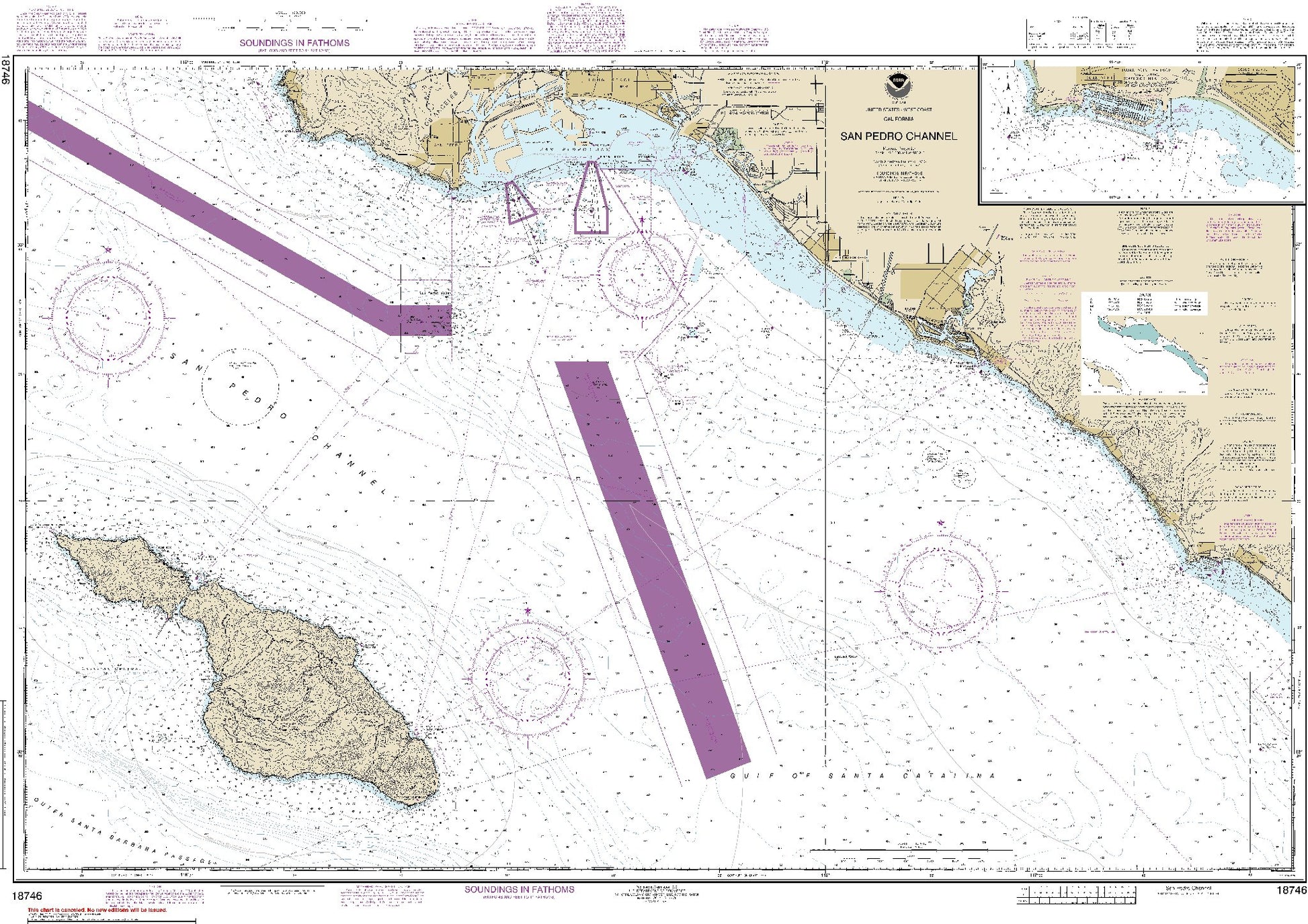 San Pedro Channel (18746) by NOAA
