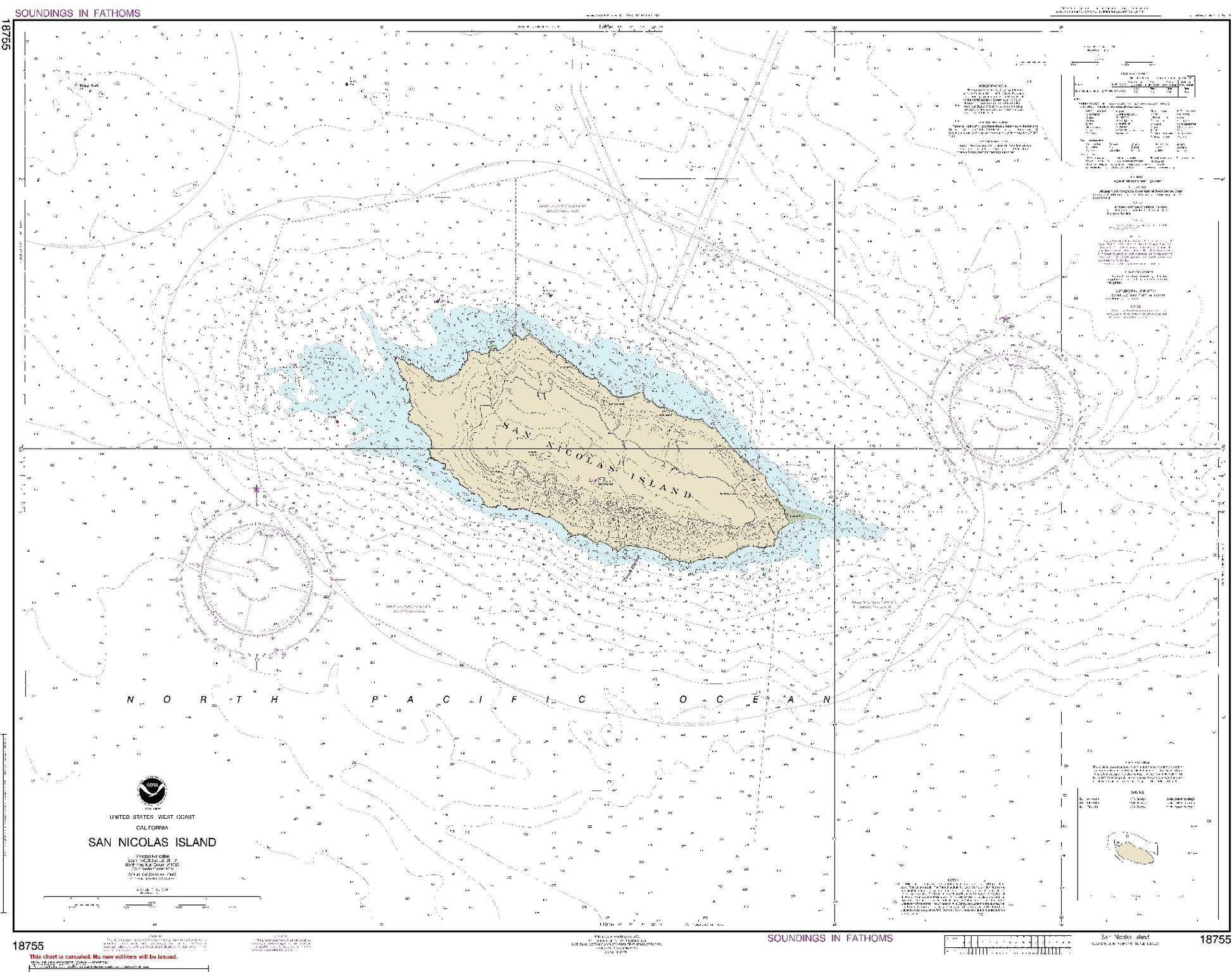 San Nicolas Island (18755) by NOAA
