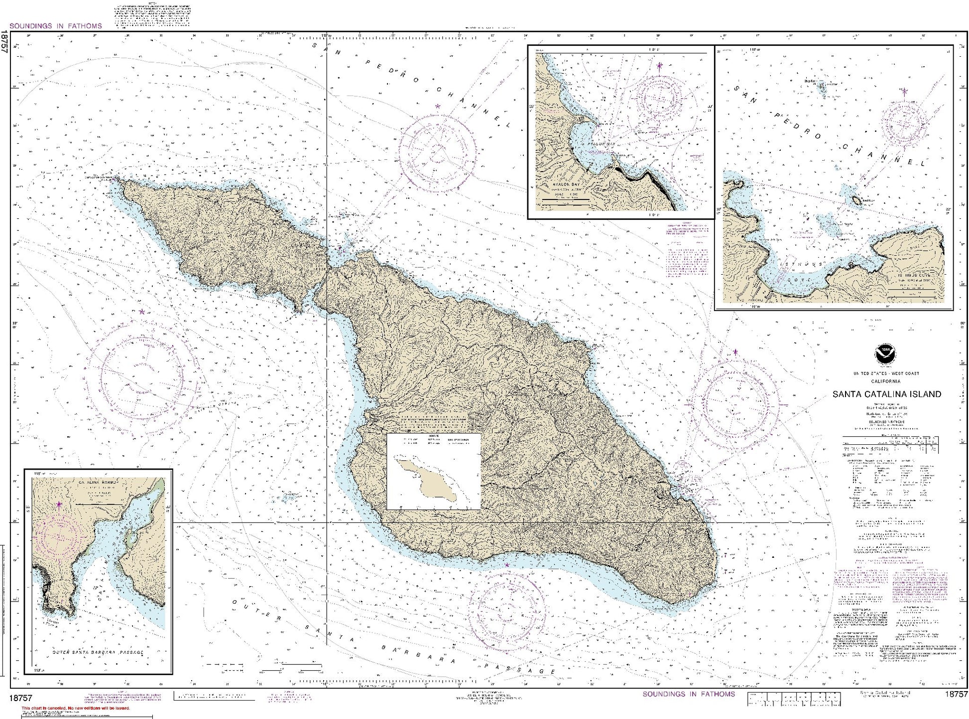 Santa Catalina Island (18757) by NOAA