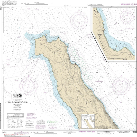 San Clemente Island, Northern Part (18763) by NOAA