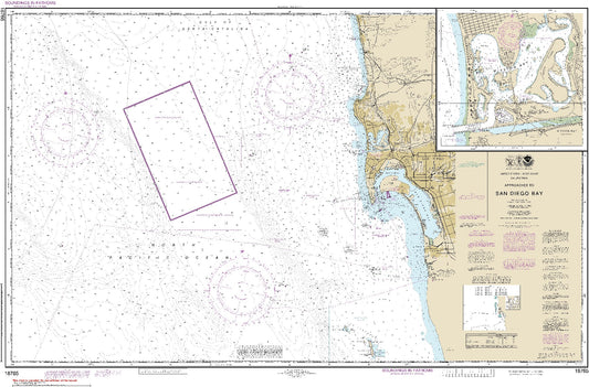 Approaches to San Diego Bay (18765) by NOAA