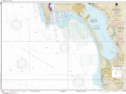 Approaches to San Diego Bay (18772) by NOAA