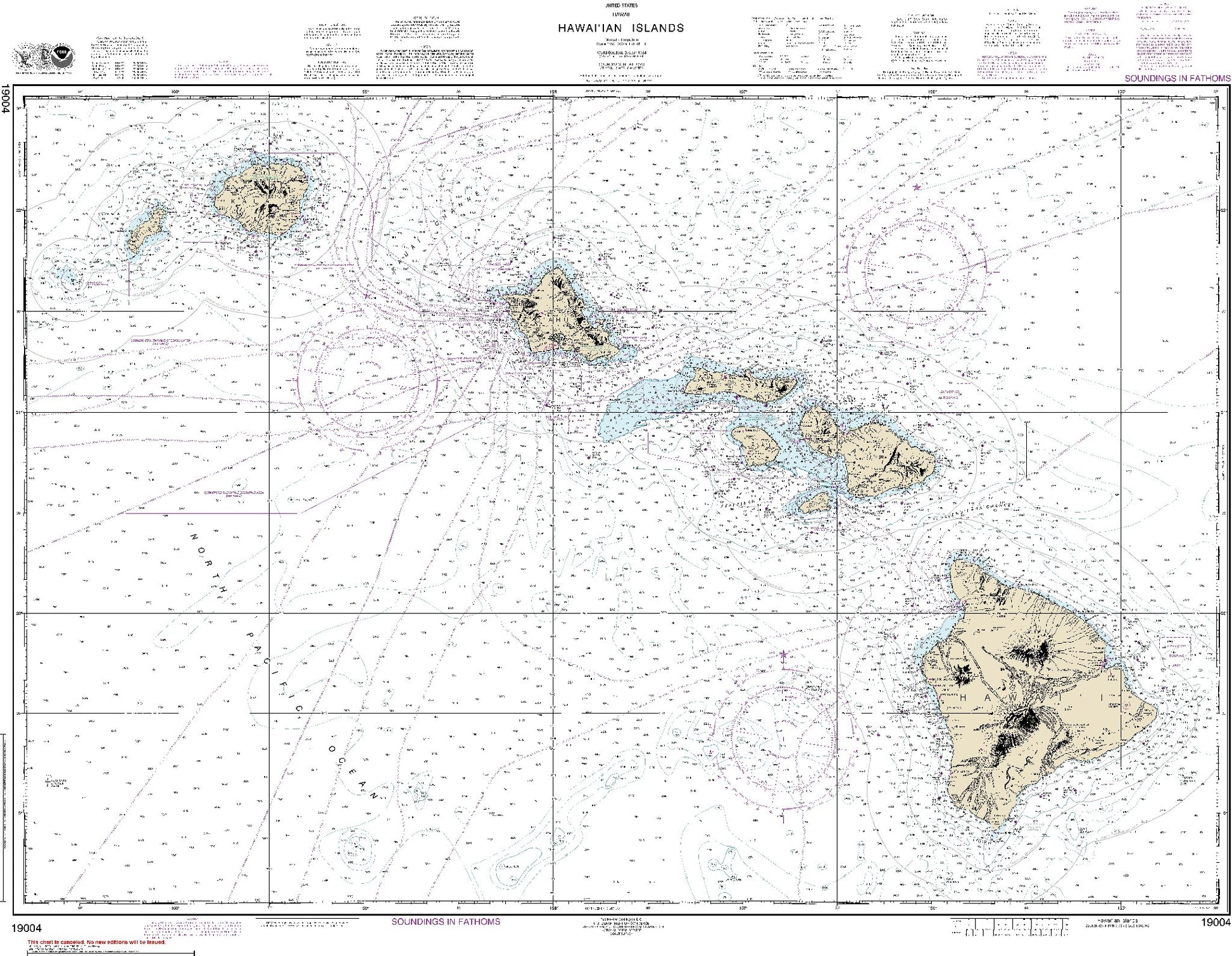 Hawai'ian Islands (19004) by NOAA
