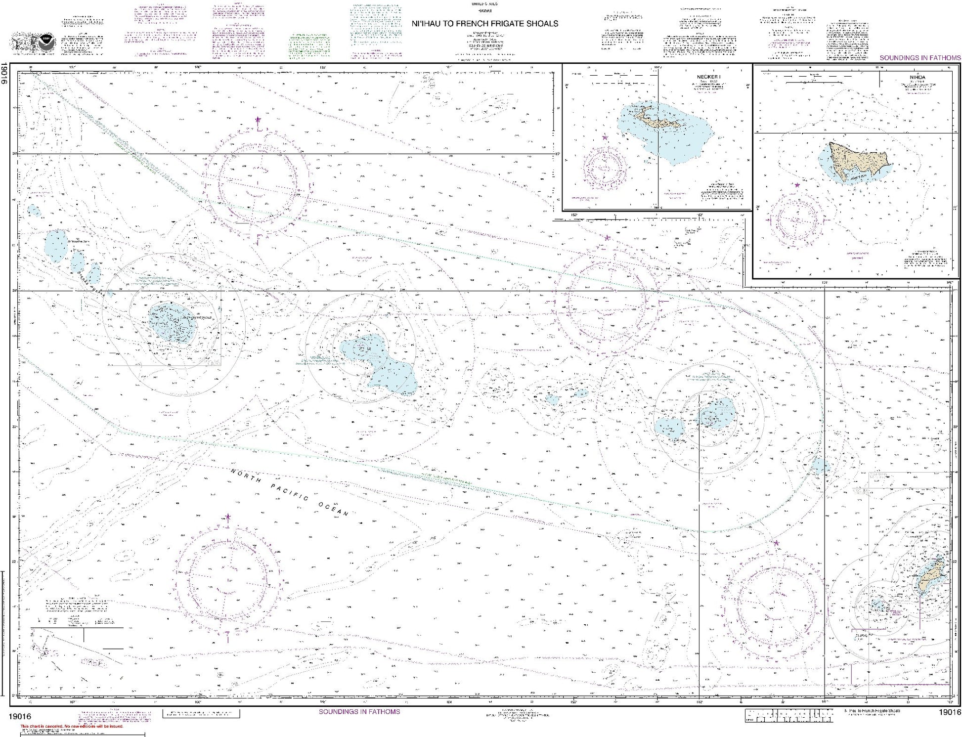Ni'Ihau to French Frigate Shoals (19016) by NOAA