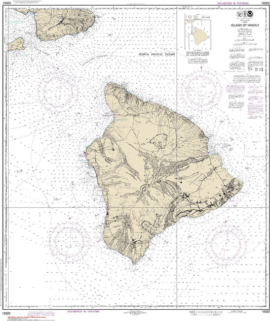 Island of Hawai'i (19320) by NOAA