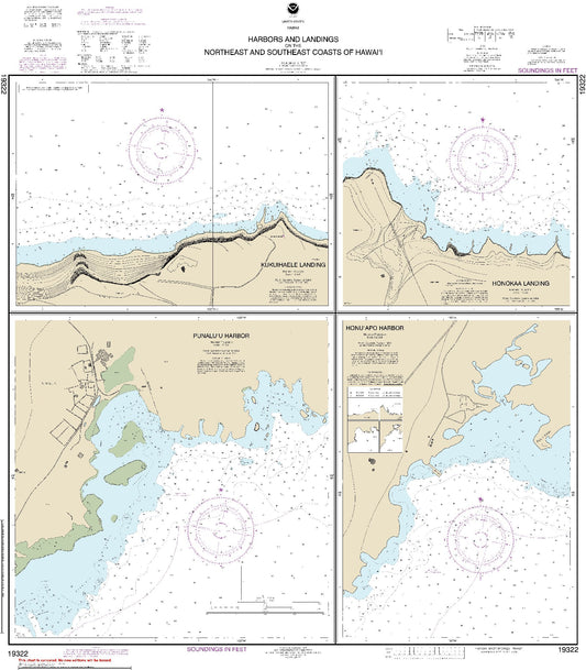 Harbors and Landings, Hawai'i; Inset A: Kukuihaele Landing (19322) by NOAA