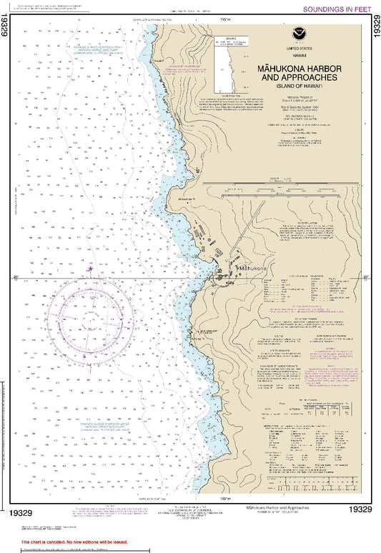 Mahukona Harbor and Approaches (19329) by NOAA