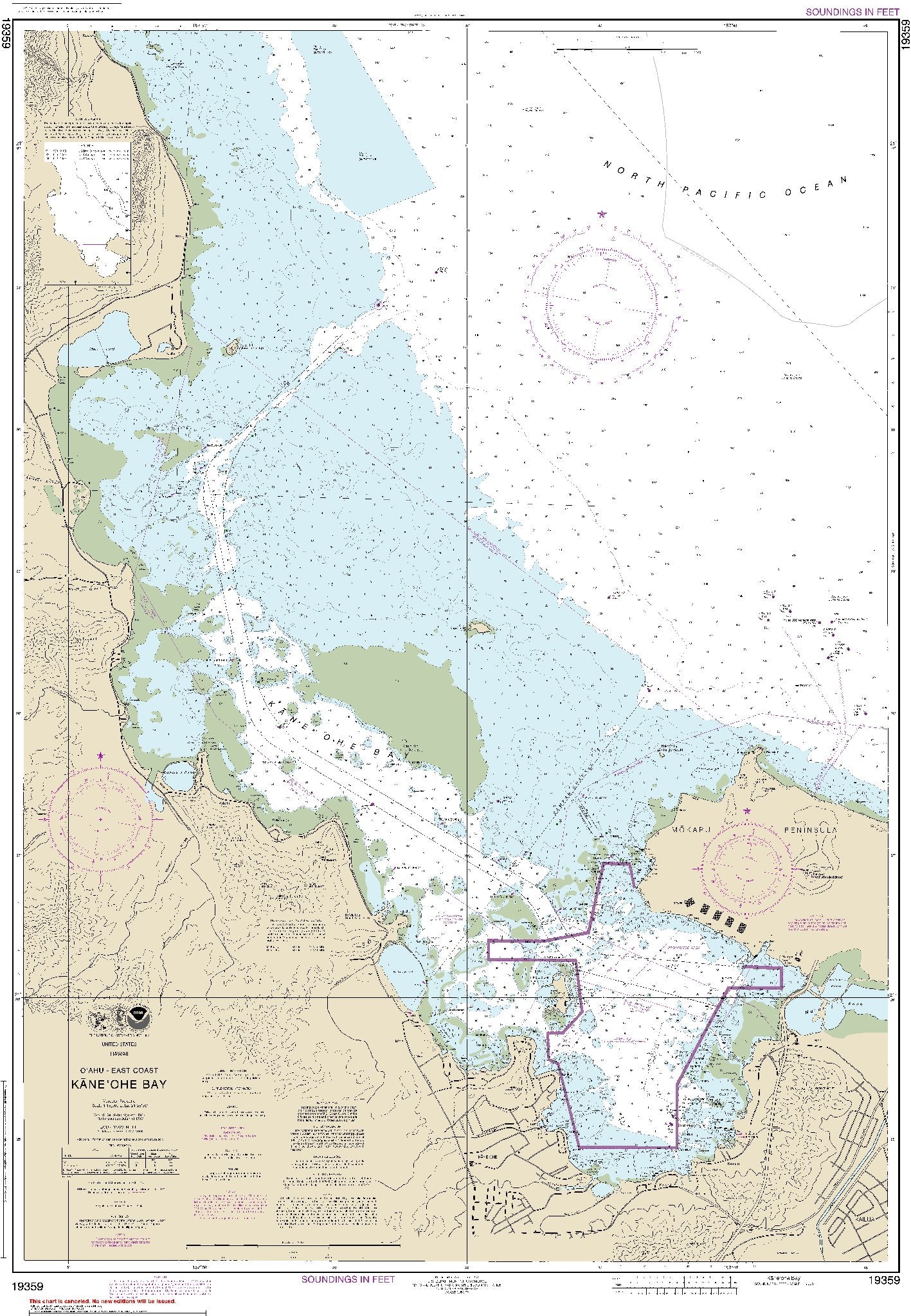 Kane'Ohe Bay (19359) by NOAA