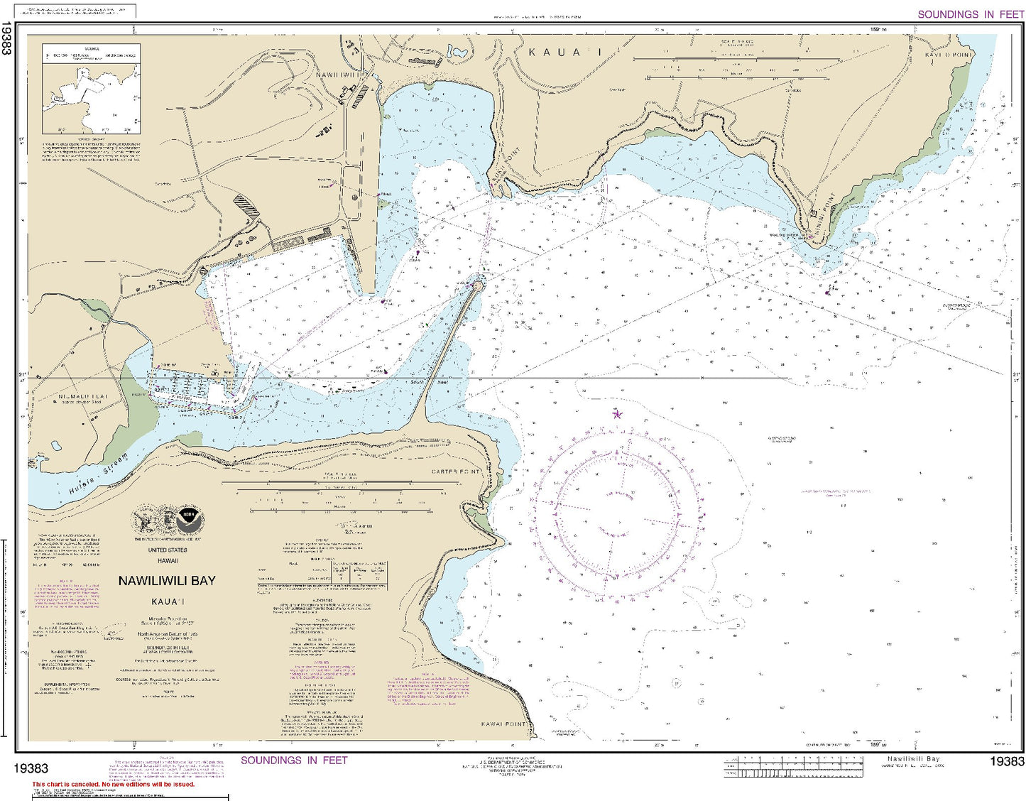 Nawiliwili Bay (19383) by NOAA