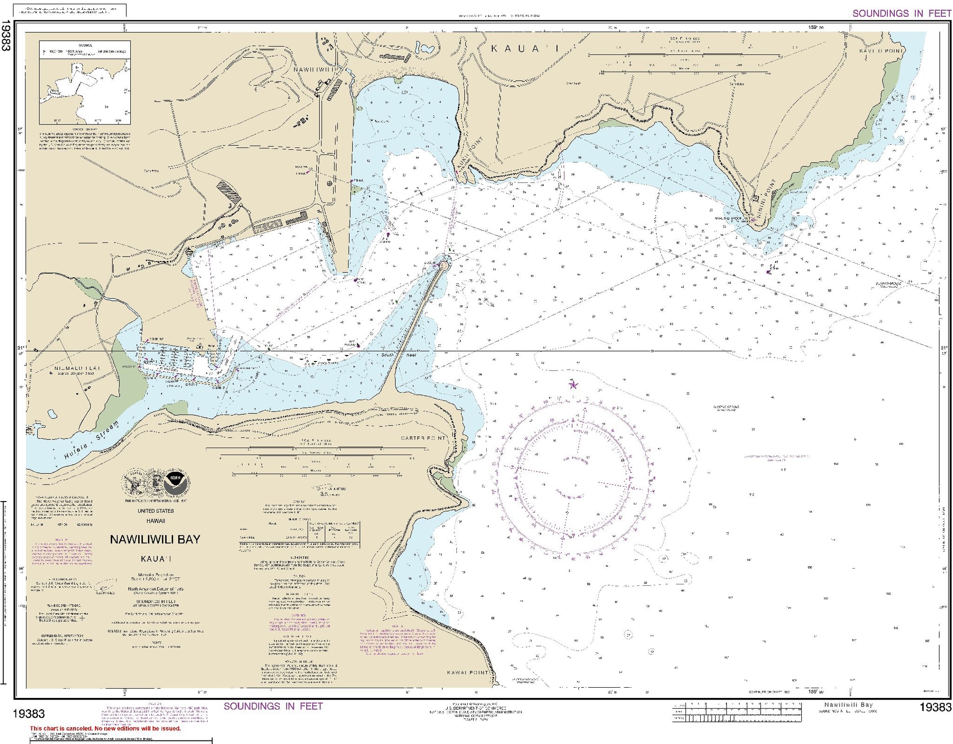 Nawiliwili Bay (19383) by NOAA