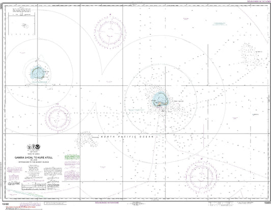 Midway Islands and Approaches (19480) by NOAA