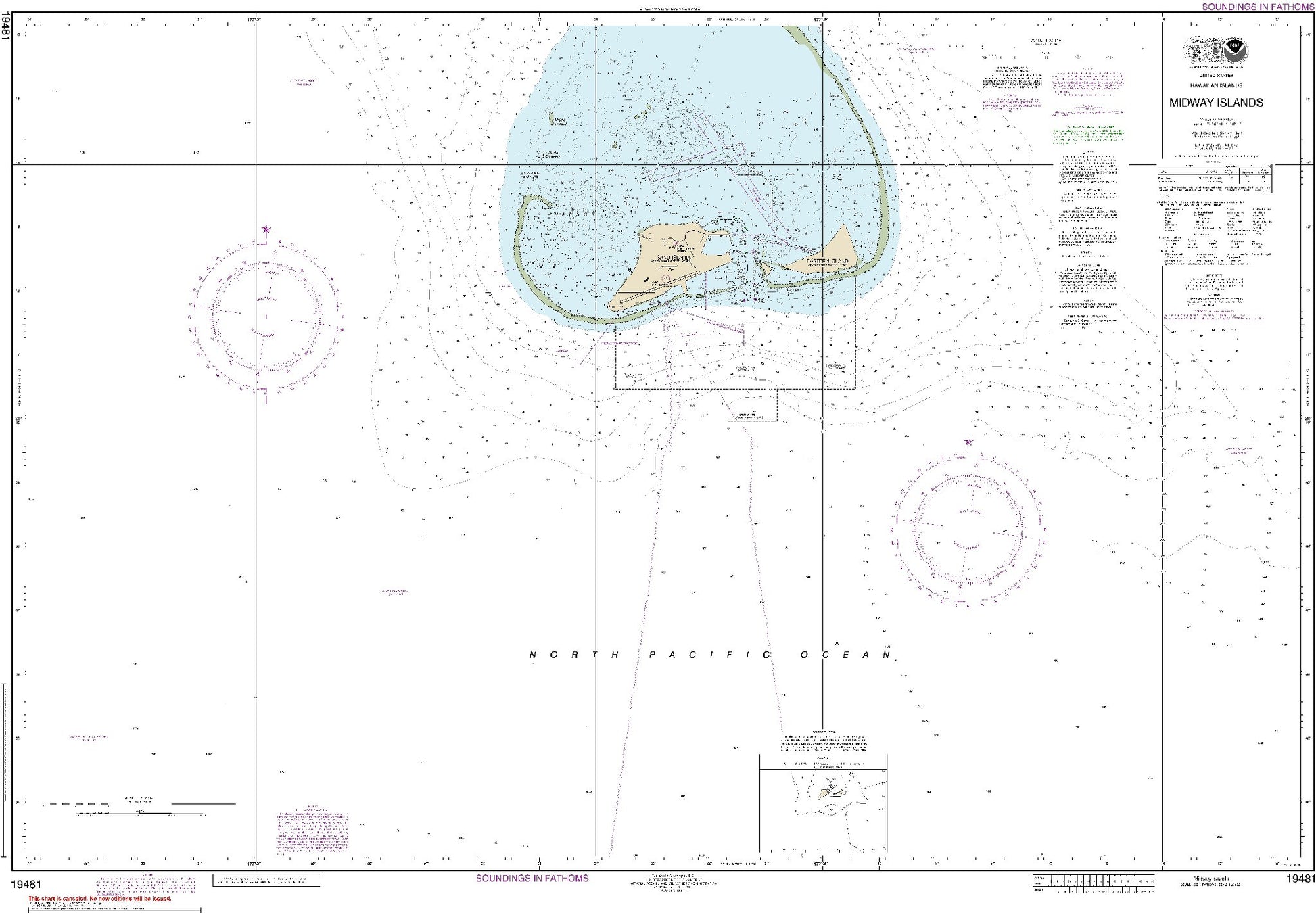 Midway Islands (19481) by NOAA