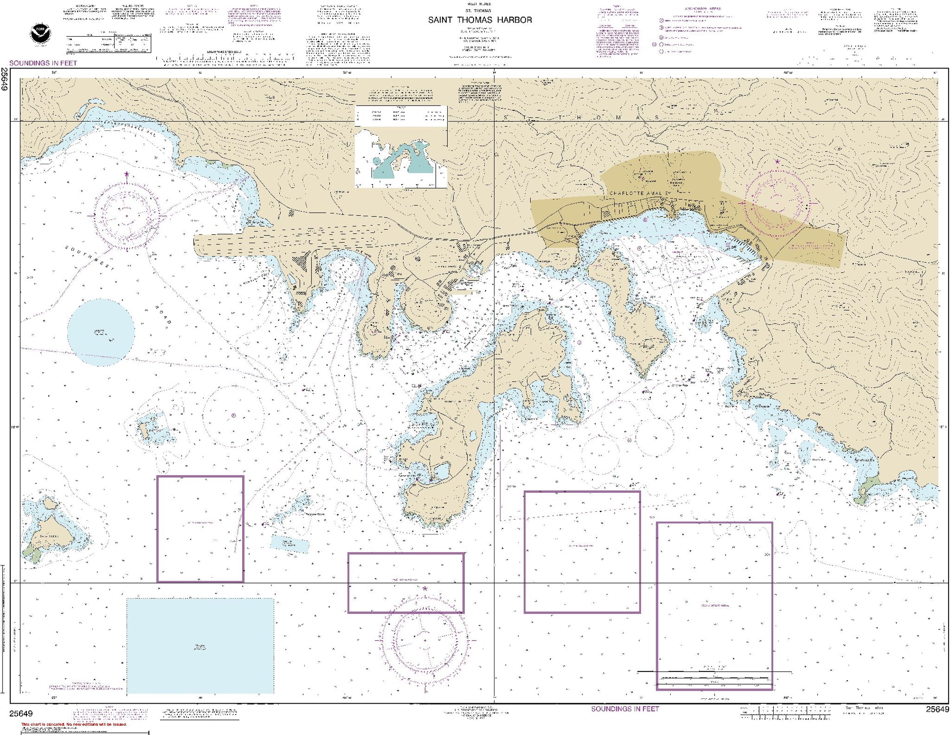 St. Thomas Harbor (25649) by NOAA