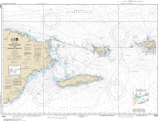 Virgin Passage and Sonda De Vieques (25650) by NOAA