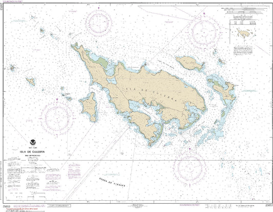Isla De Culebra and Approaches (25653) by NOAA