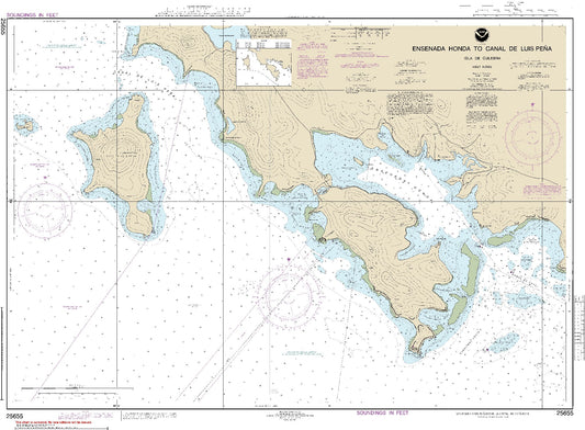Ensenada Honda to Canal De Luis Pena, Isla De Culebra (25655) by NOAA